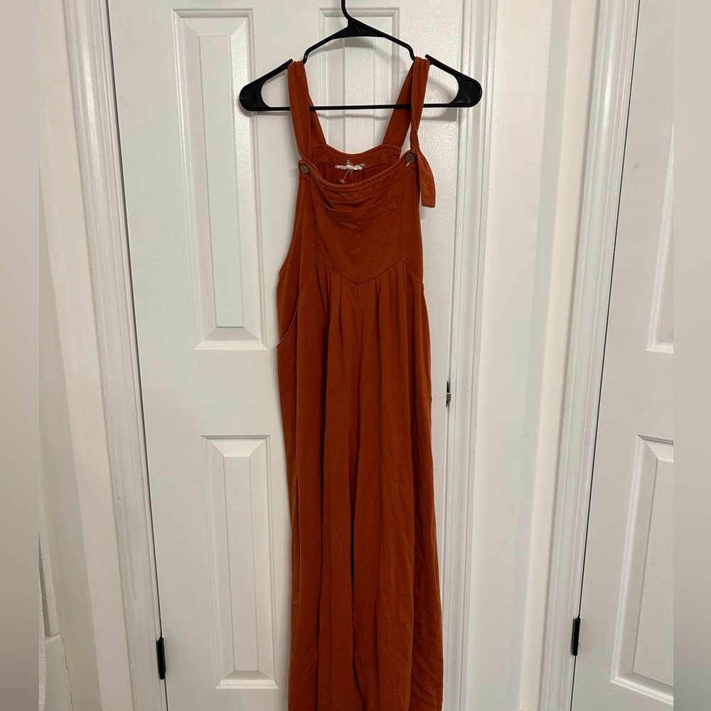 Easel jumpsuit burnt orange
